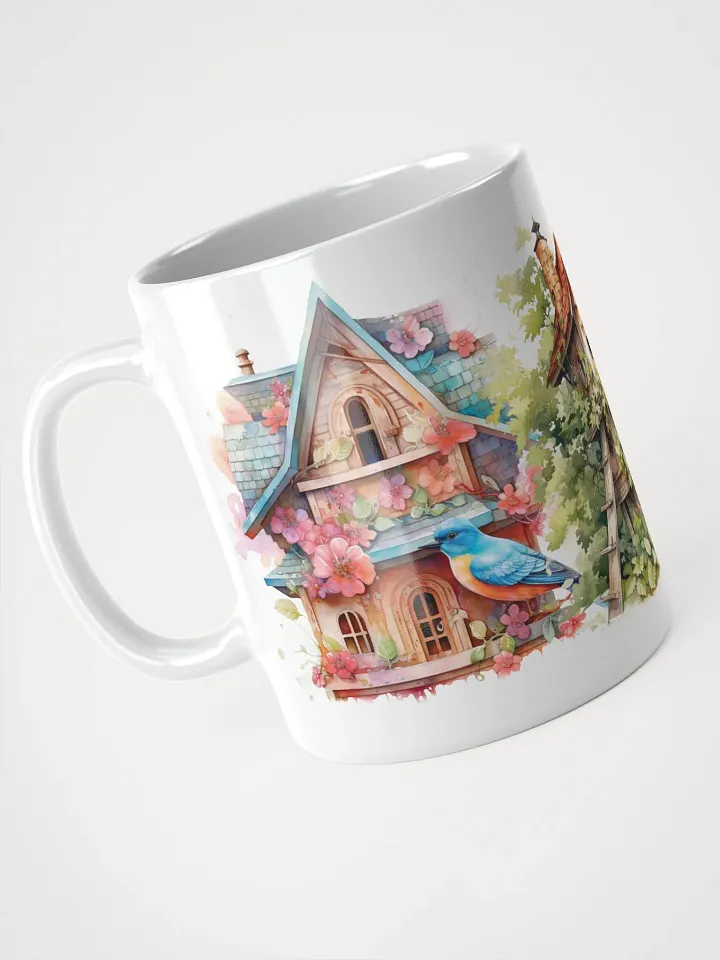 Whimsical Birdhouse Mug product image (1)