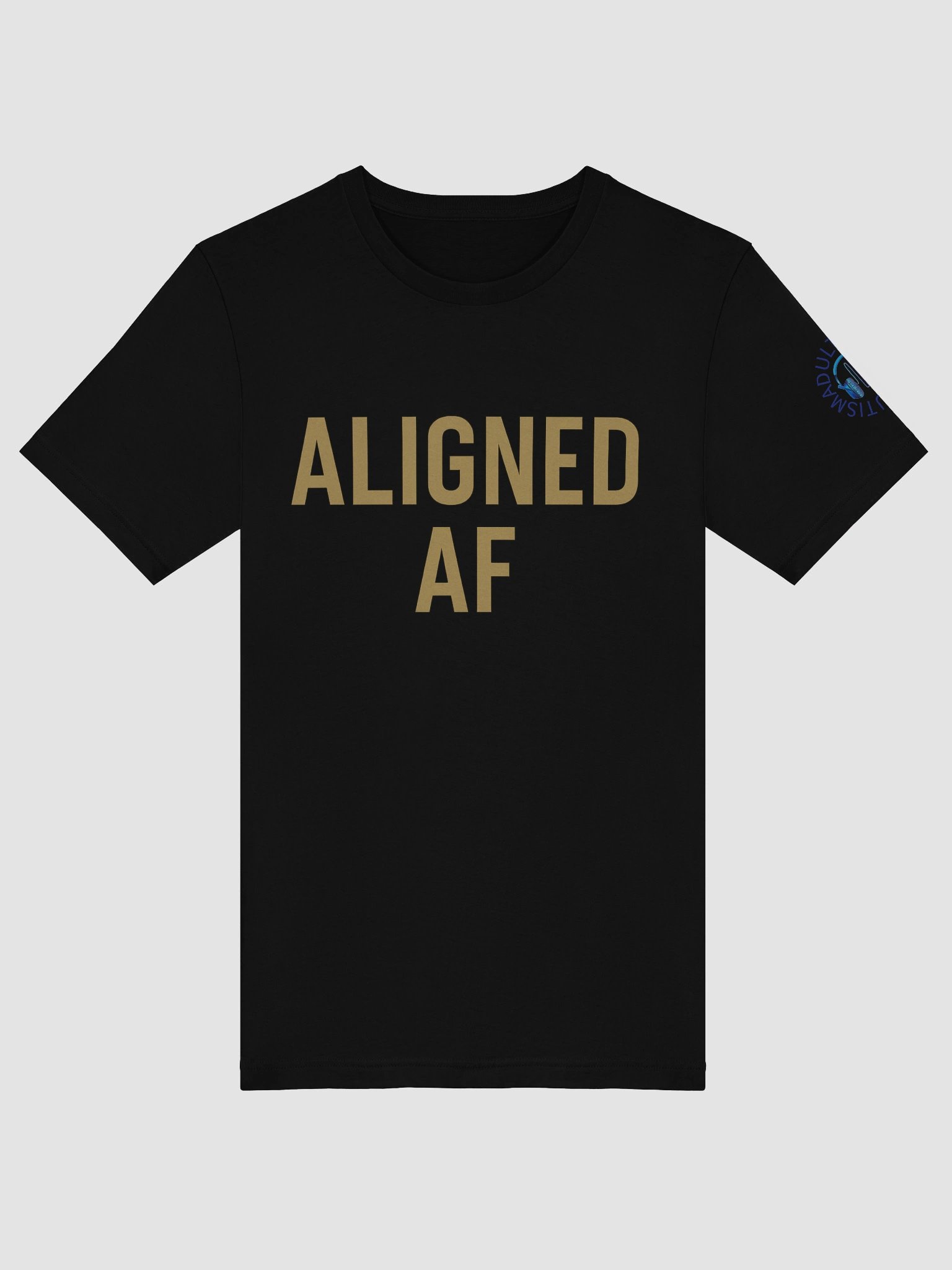 Aligned AF Gold Tee – Divine. Bold. You. product image (5)