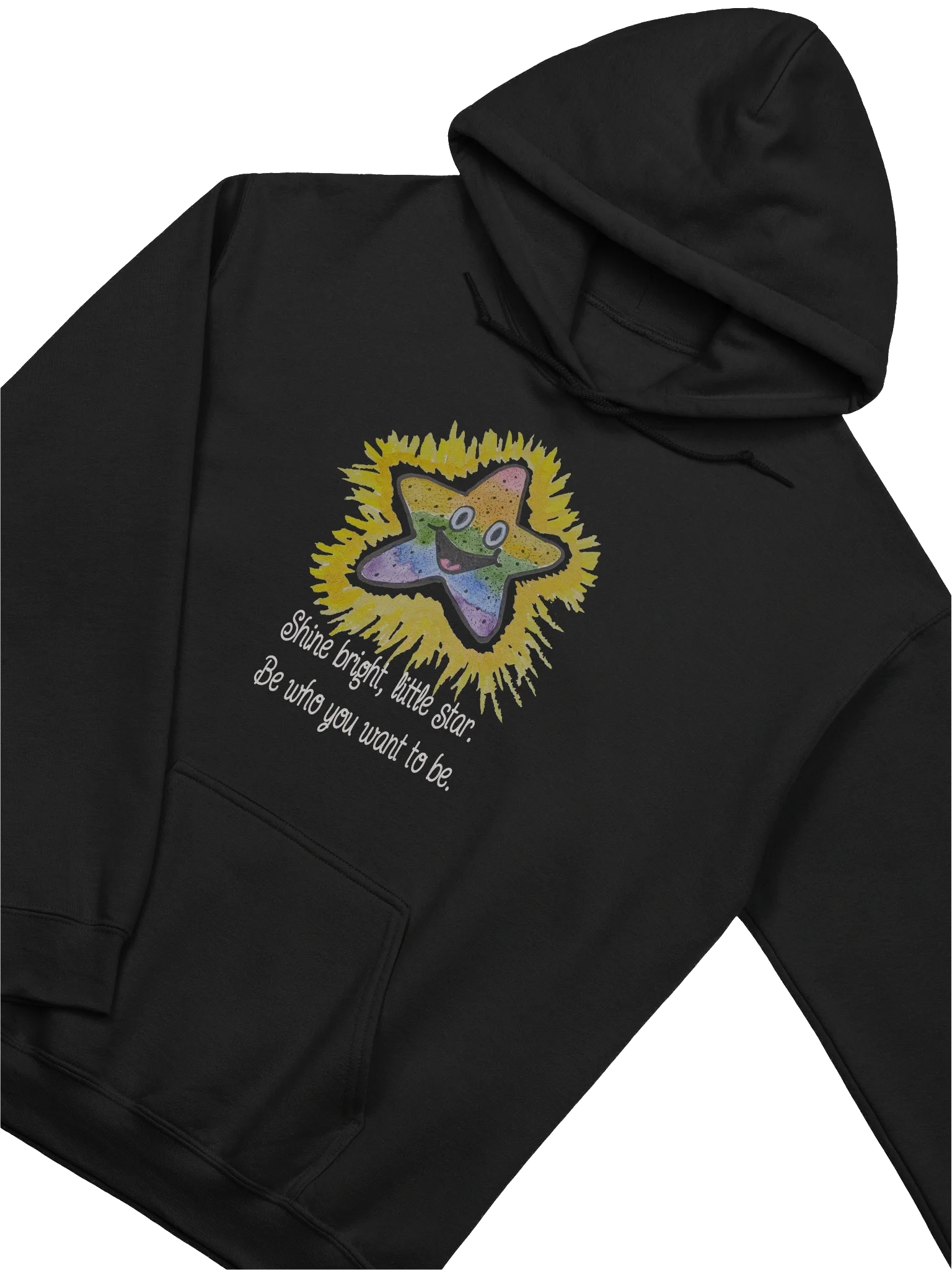 Shine Bright, Little Star - Hooded Sweatshirt product image (2)
