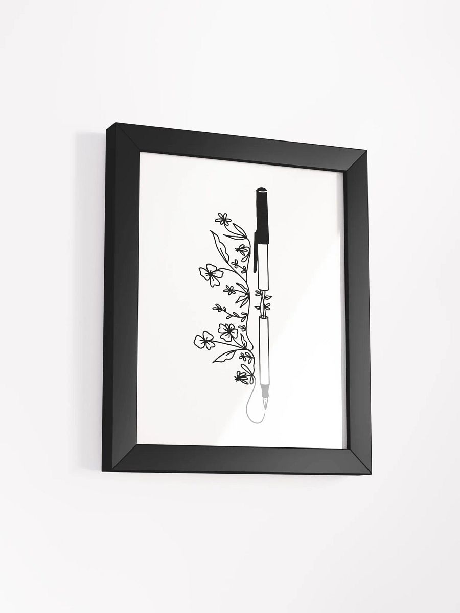 Free Writing Framed Art Print product image (2)