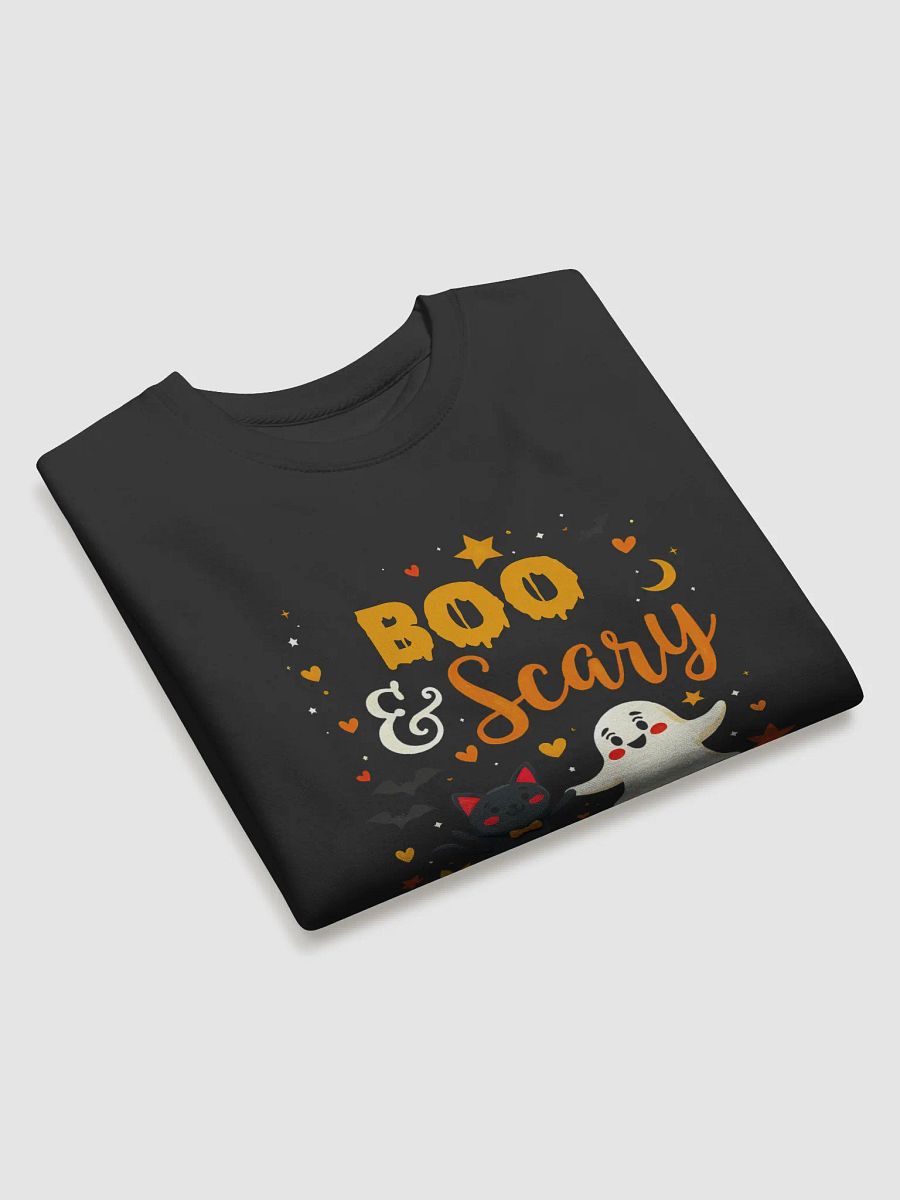 Boo & Scary Halloween Premium Sweatshirt product image (3)