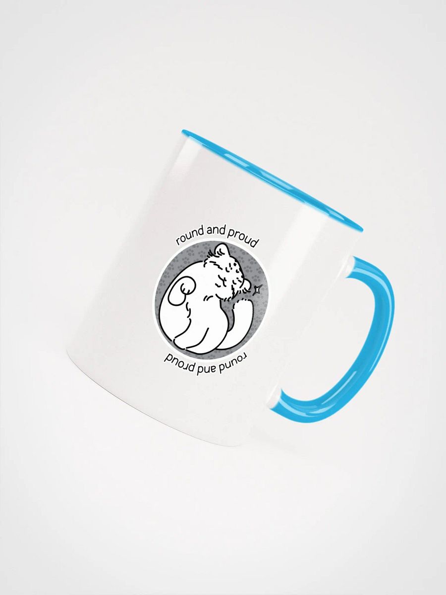 Round and Proud Manul Unlabeled Version - Mug product image (4)