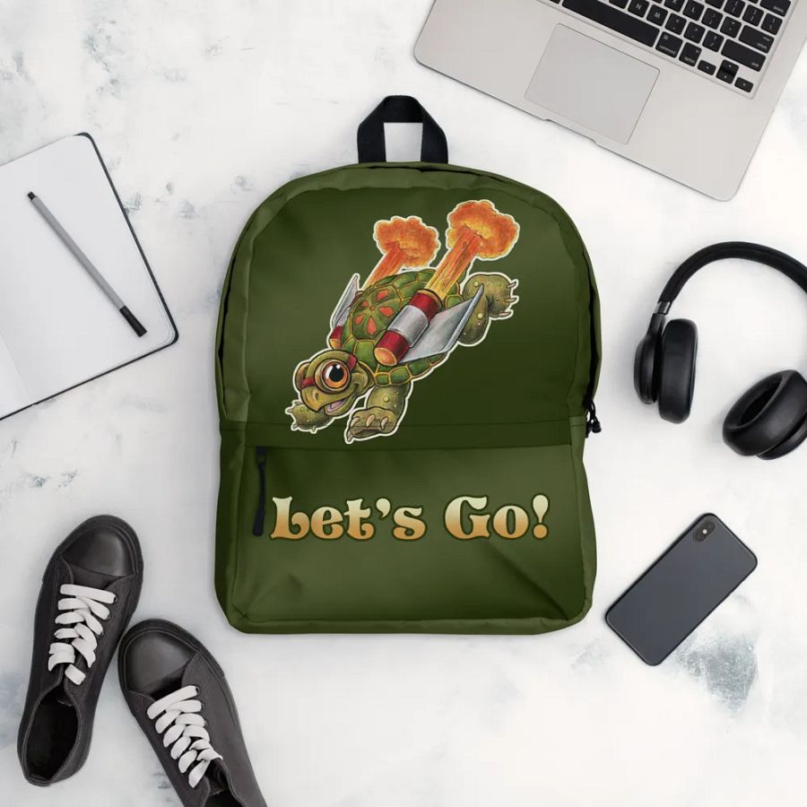 Jetpack Tortoise - SFA All-Over Backpack product image (10)