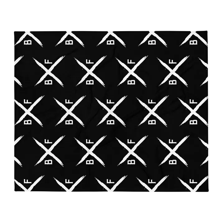 Black Flag Dodgeball Club Throw Blanket product image (2)