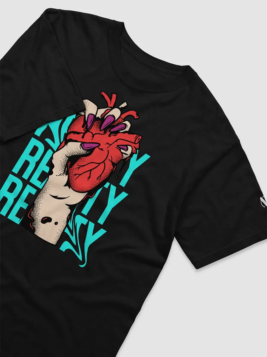 Heart grip Design Cotton T-Shirt product image (3)