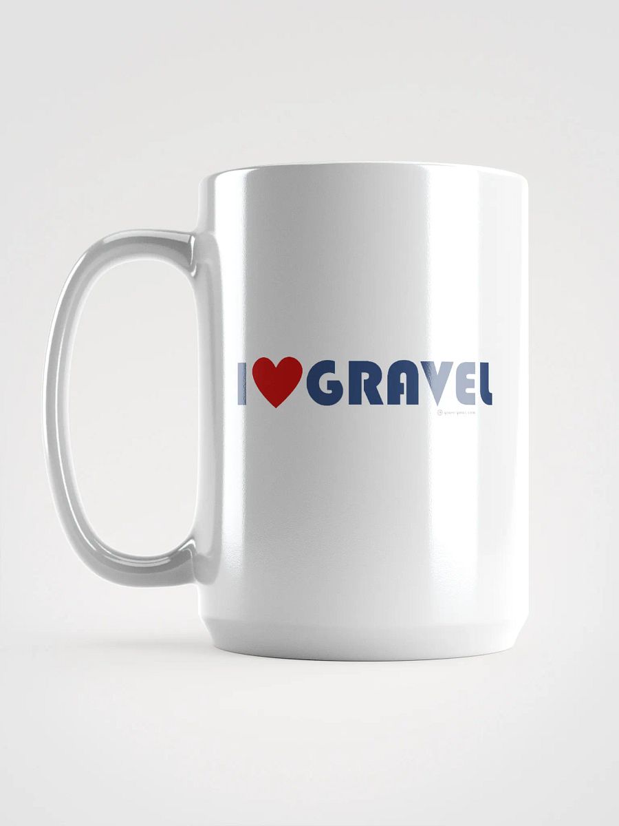 I Love Gravel Taza product image (6)