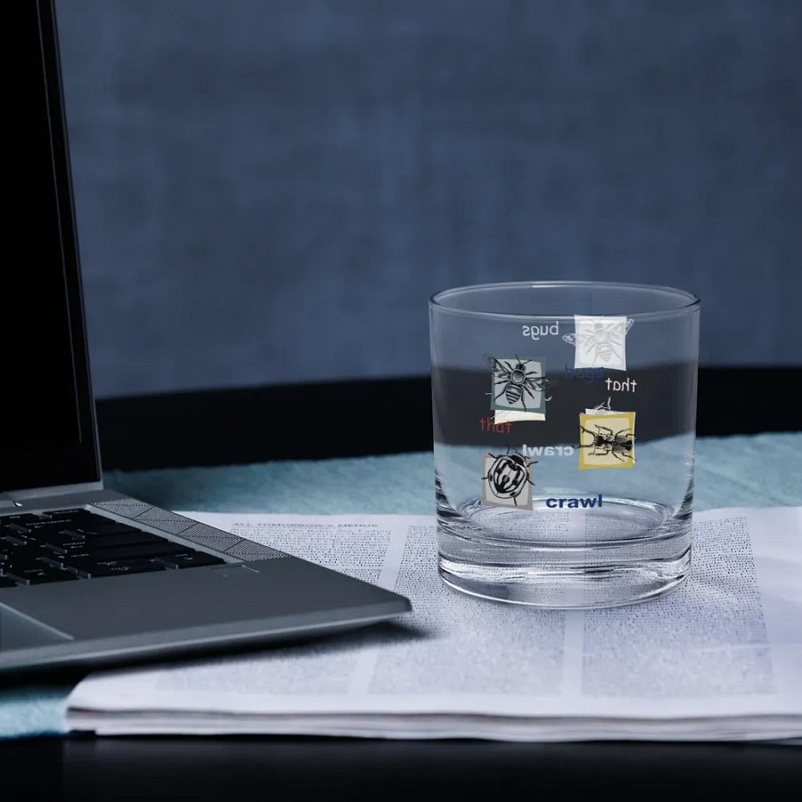 Bugs That Crawl rocks glass product image (11)