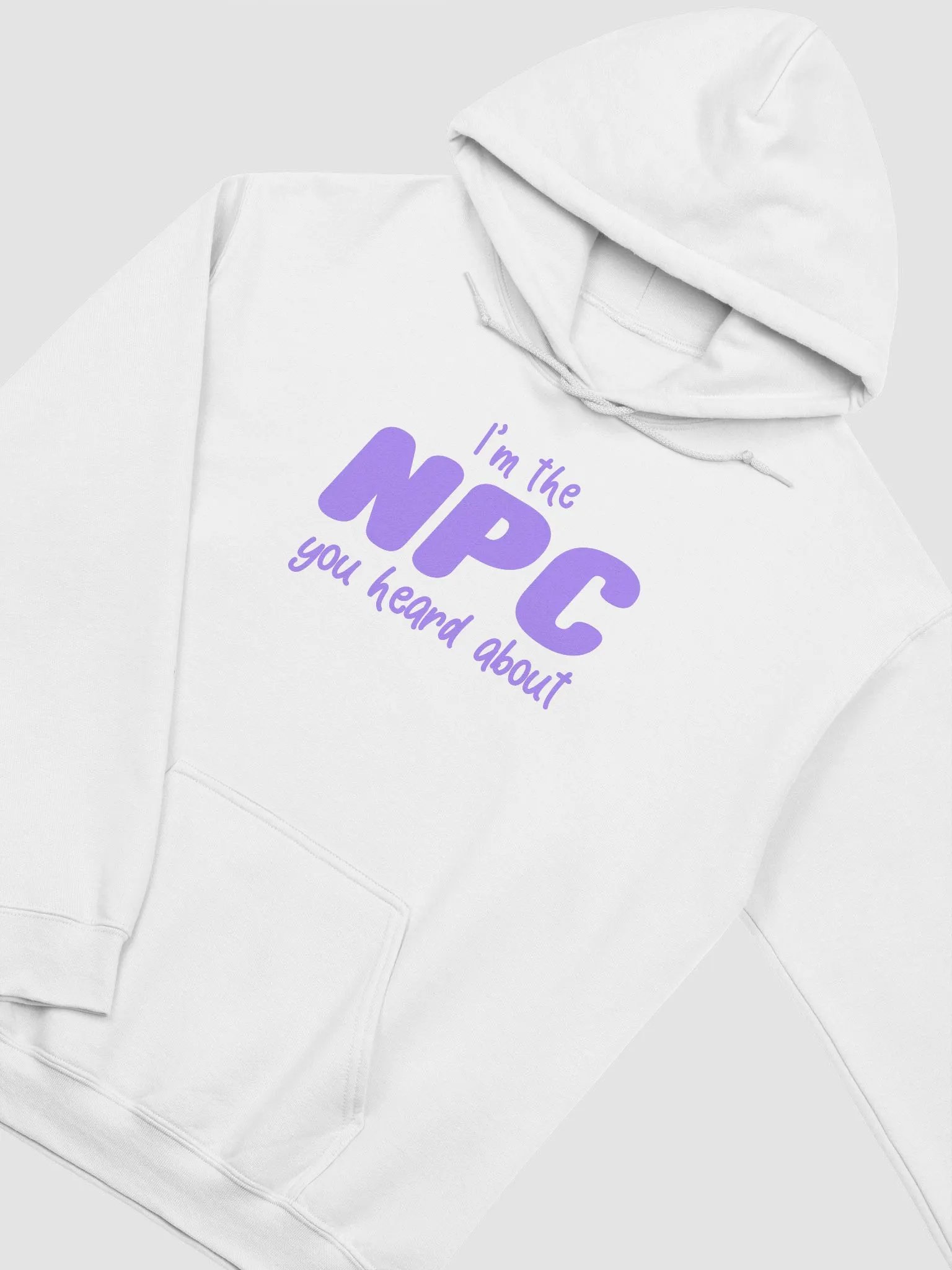 NPC Gamer - Pullover Hoodie ( Fleece-line ) product image (2)