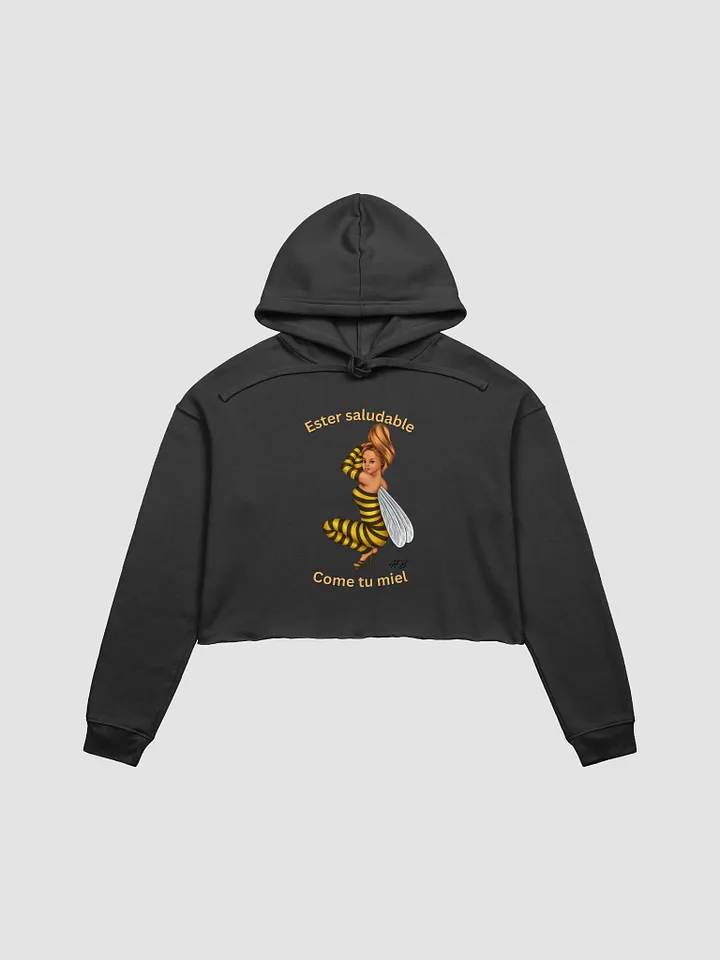 Bee-autiful Health Fleece Crop Hoodie product image (1)