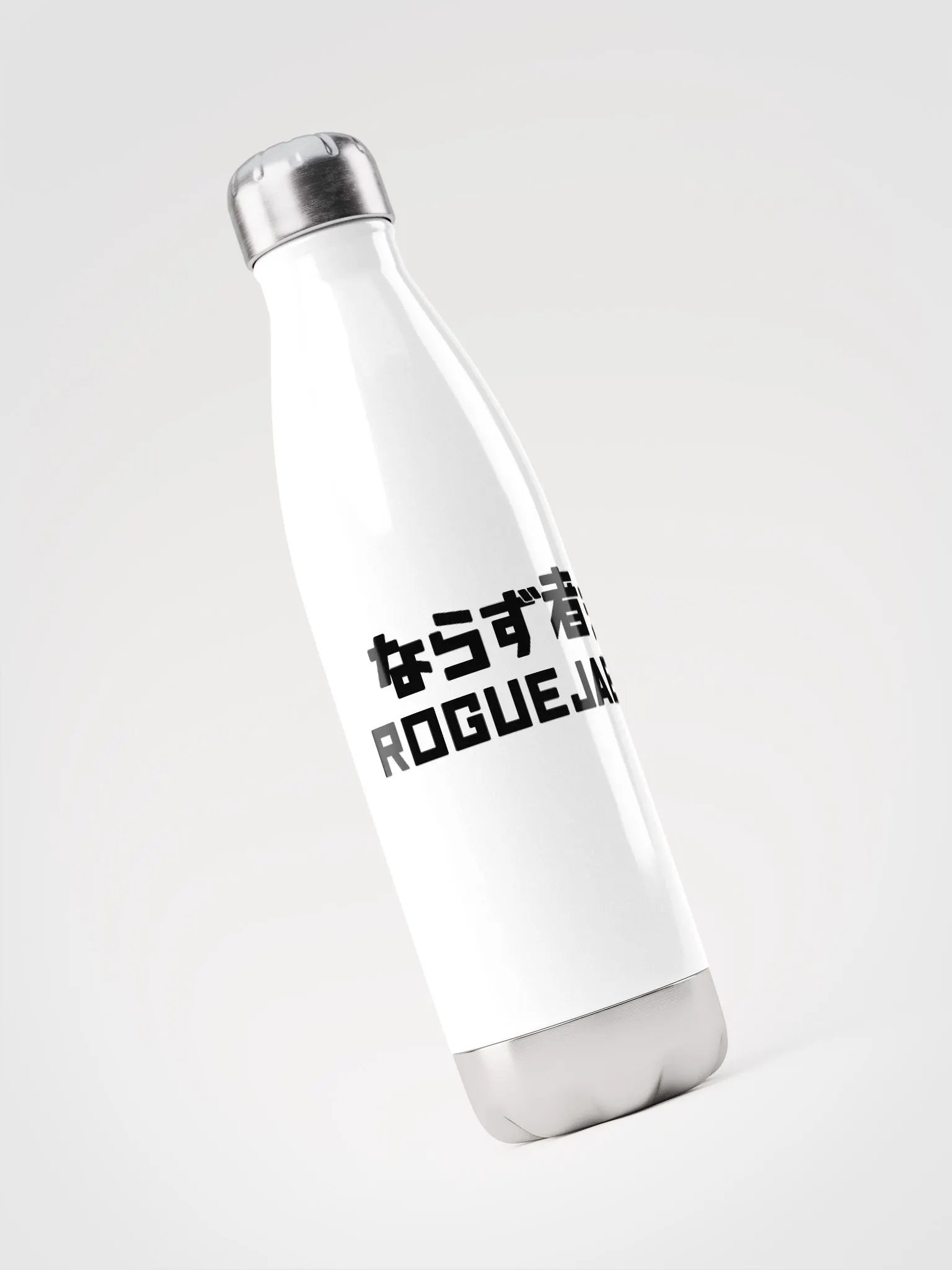 RogueJae Text Logo - Japanese Inspired Bottle White product image (3)