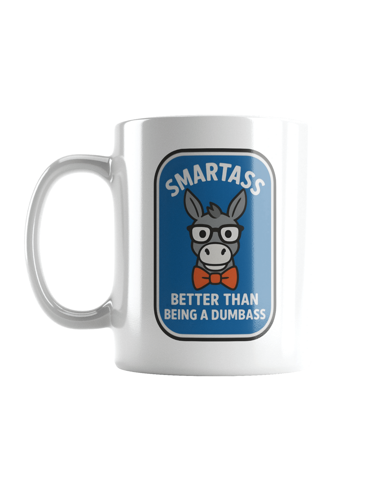 🫏 Smartass Donkey Coffee Mug product image (1)