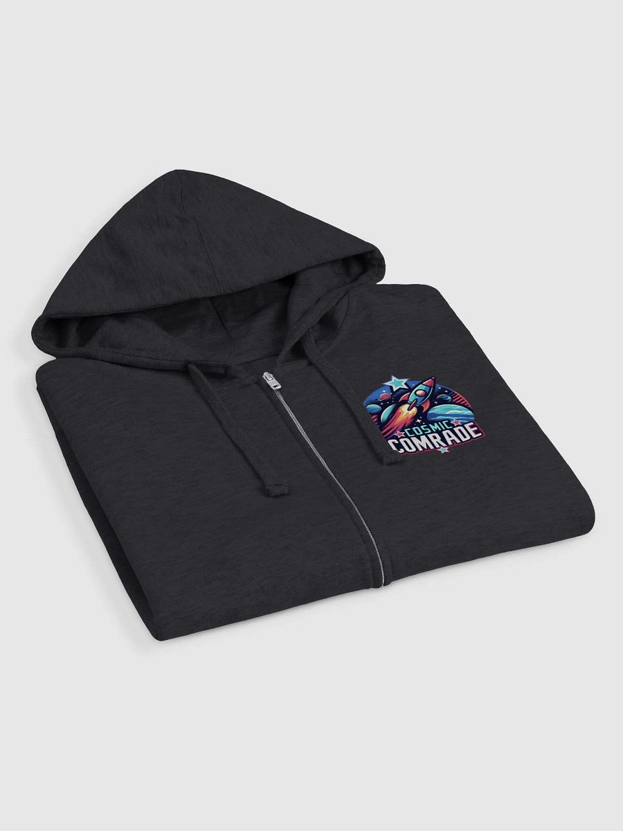 Cosmic Comrade Unisex Zip-Up Hoodie product image (9)