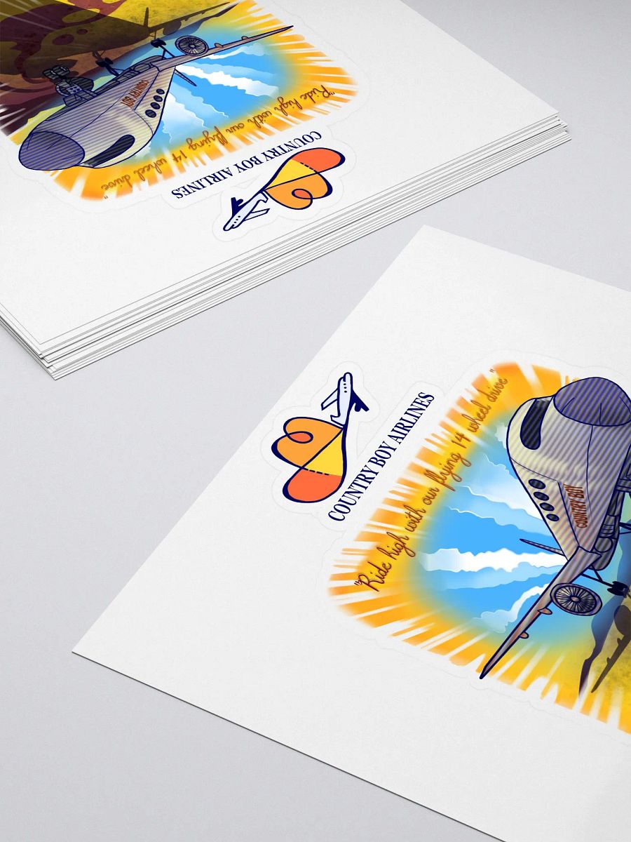 Country Boy In The Sky Sticker product image (4)