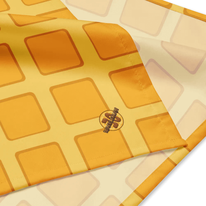 Waffle Print Bandana product image (2)