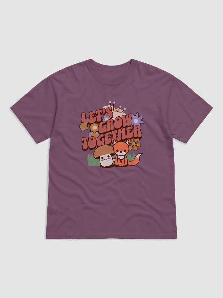 Let's Grow Together - Unisex Garment-Dyed T-Shirt product image (1)