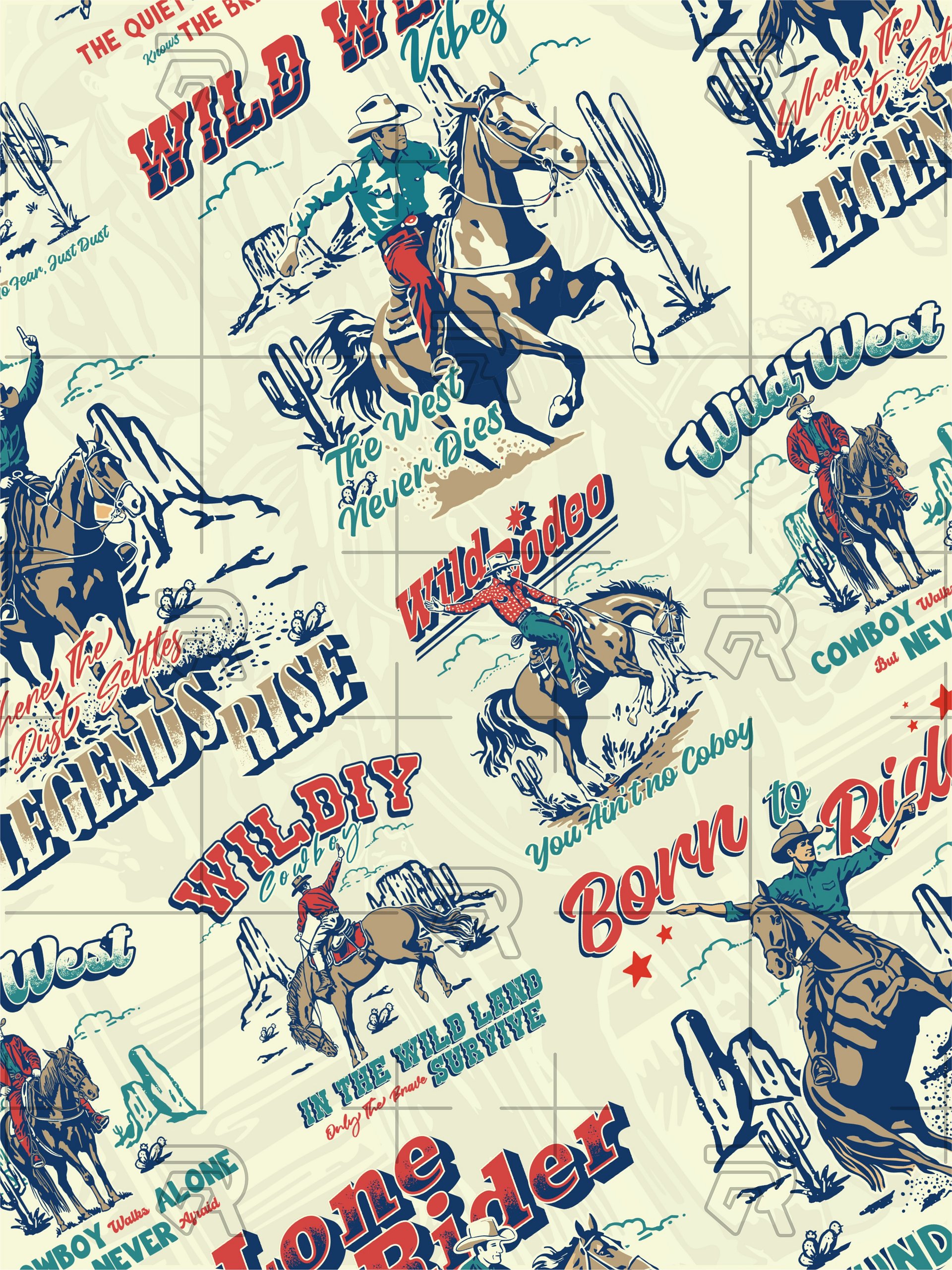 Western Retro Design Bundle (for commercial use) product image (5)