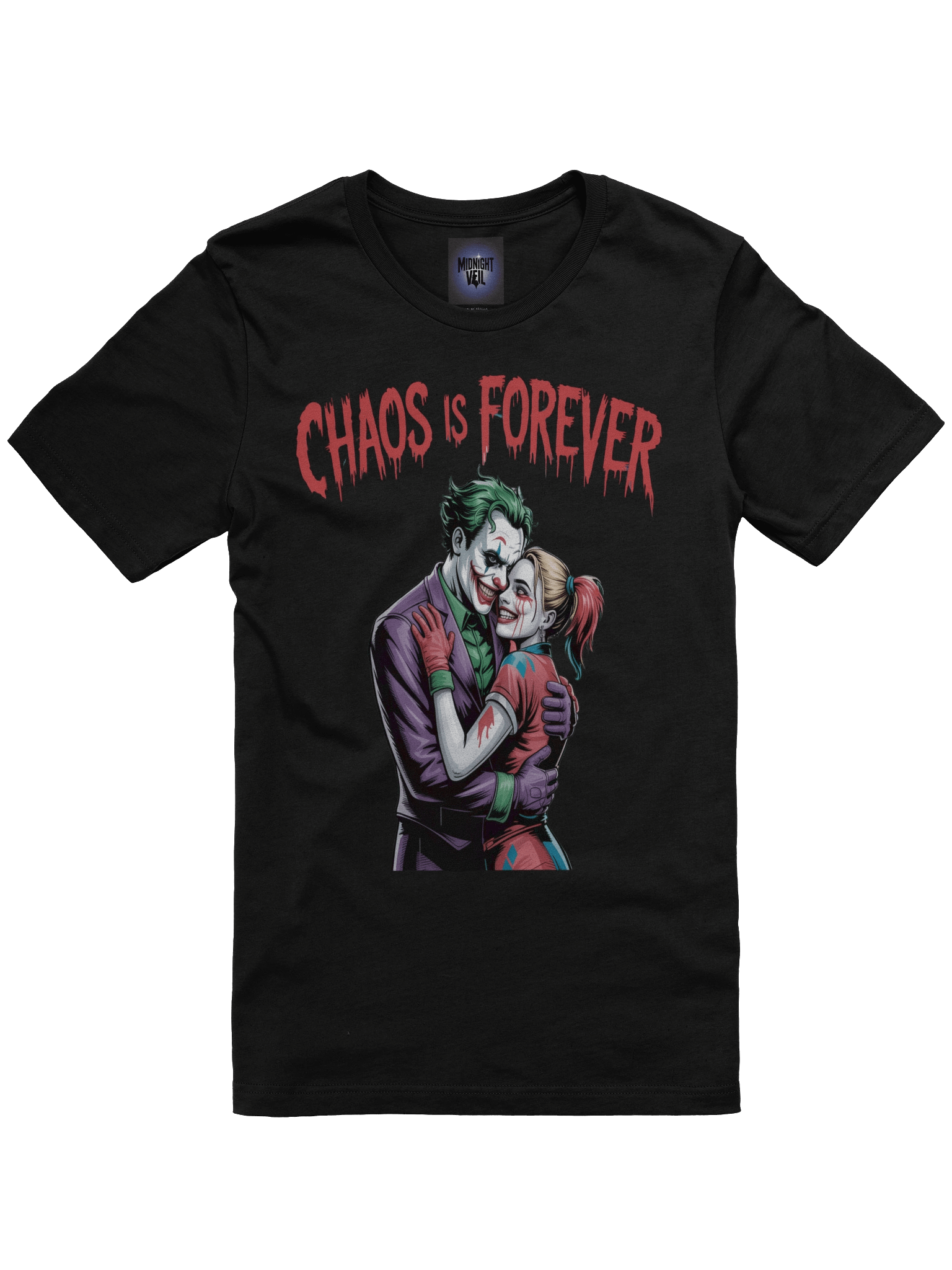 Chaos is Forever: Joker and Harley Quinn's Twisted Tango Graphic Tee product image (3)