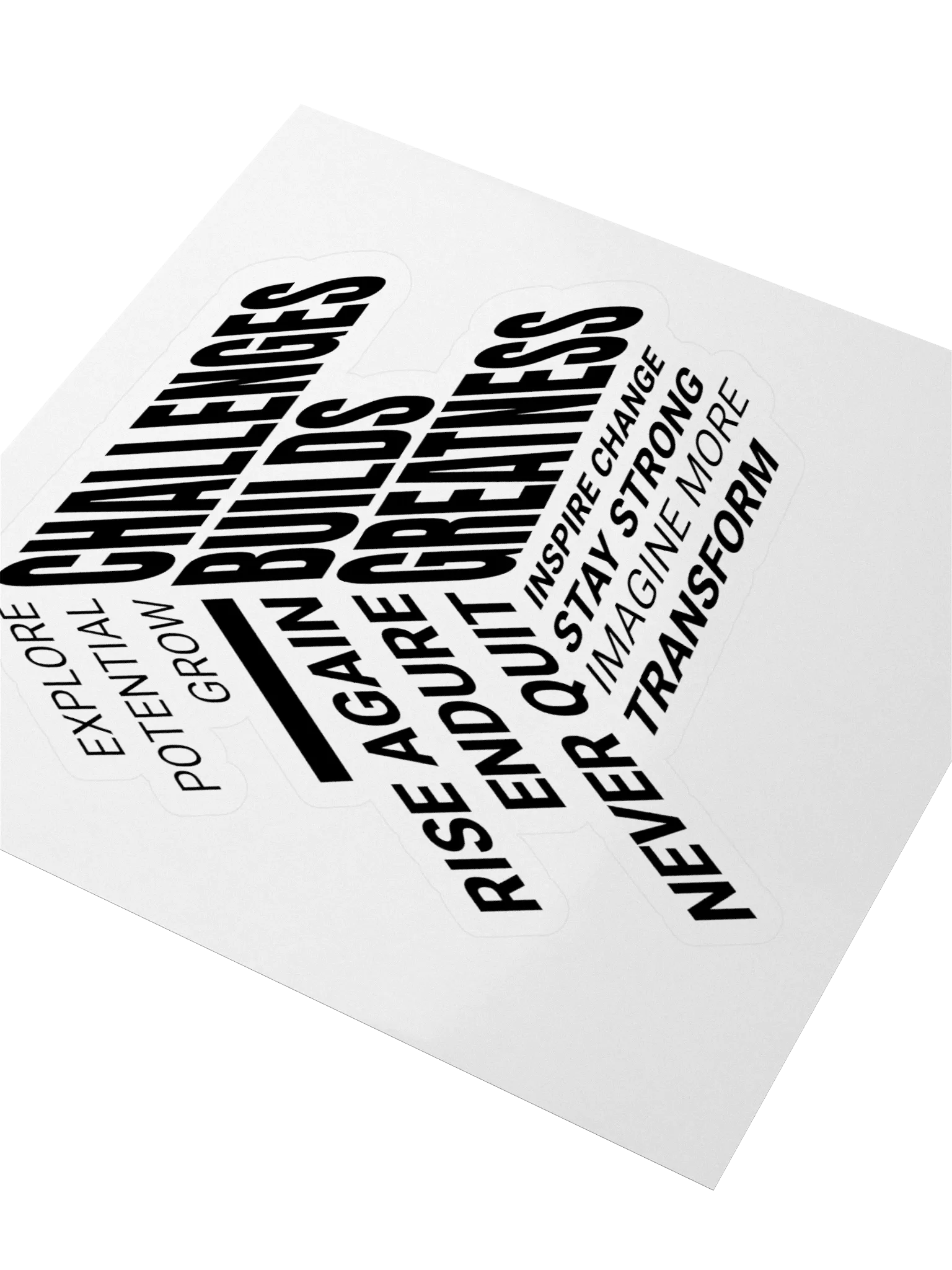 Set Your Imagination Free! - Custom Cut Vinyl Sticker product image (3)