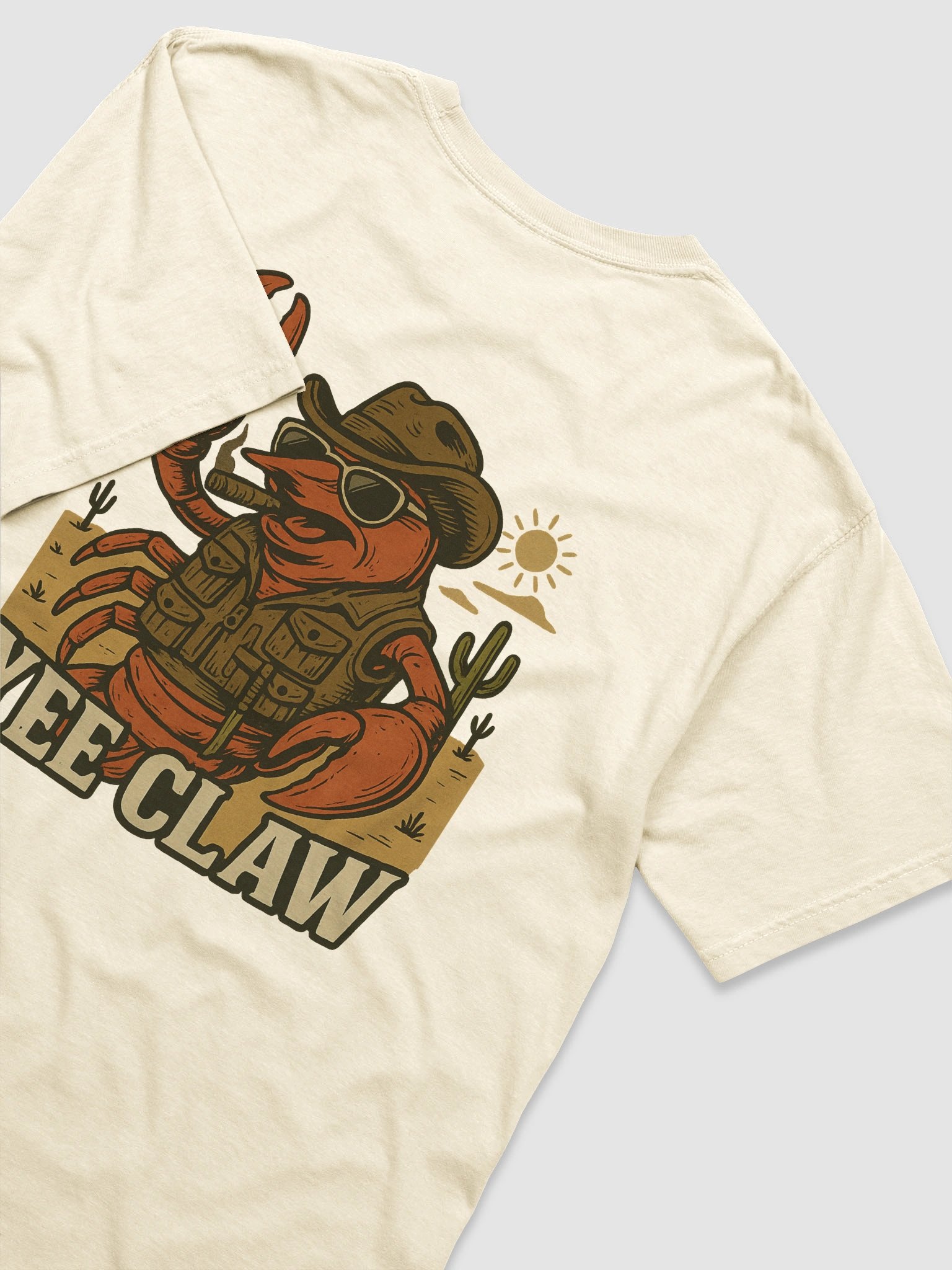 Yee Claw – Crawfish Cowboy Outlaw Design product image (6)