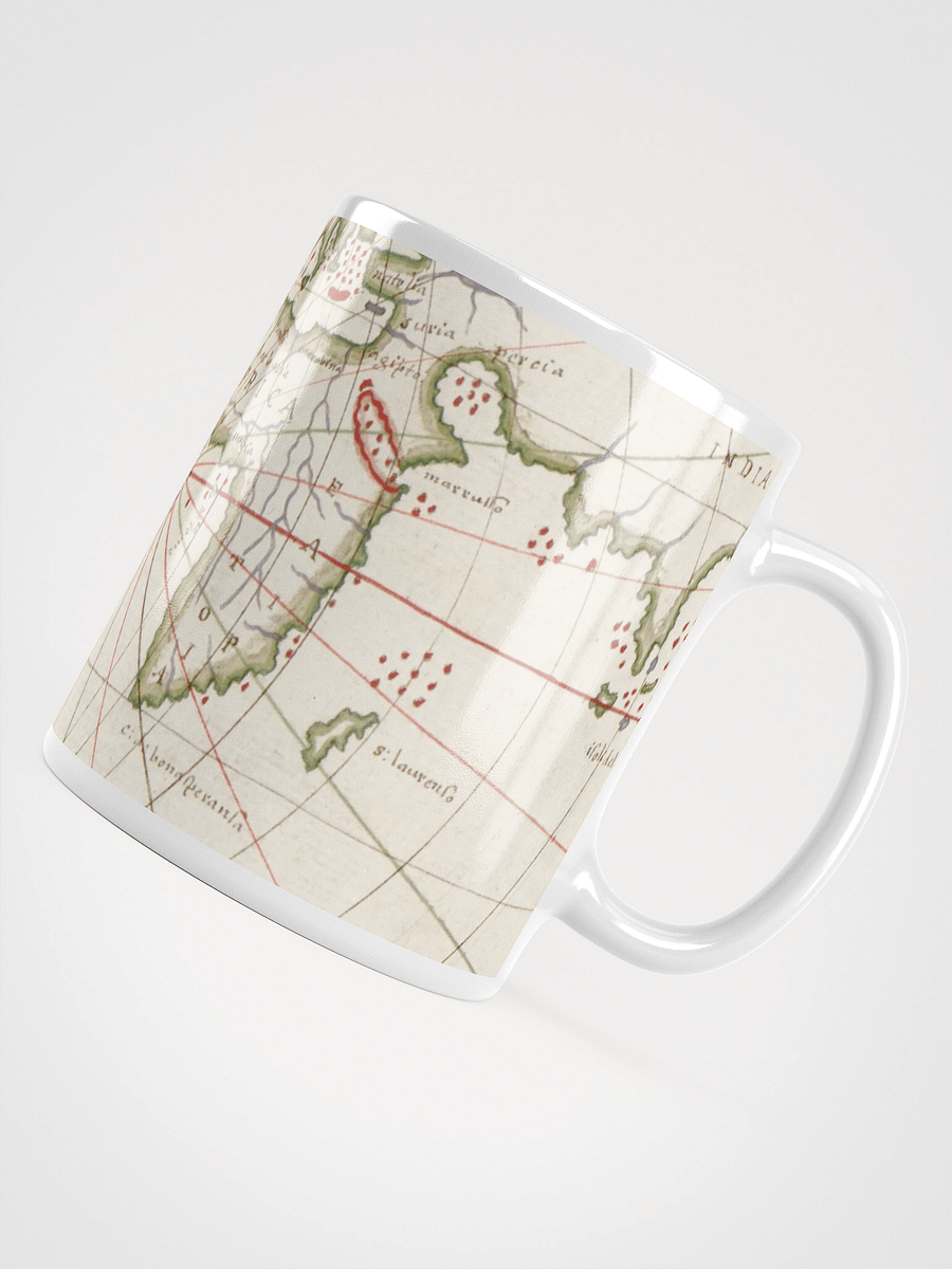 Antique Map Compass Rose Mug product image (4)