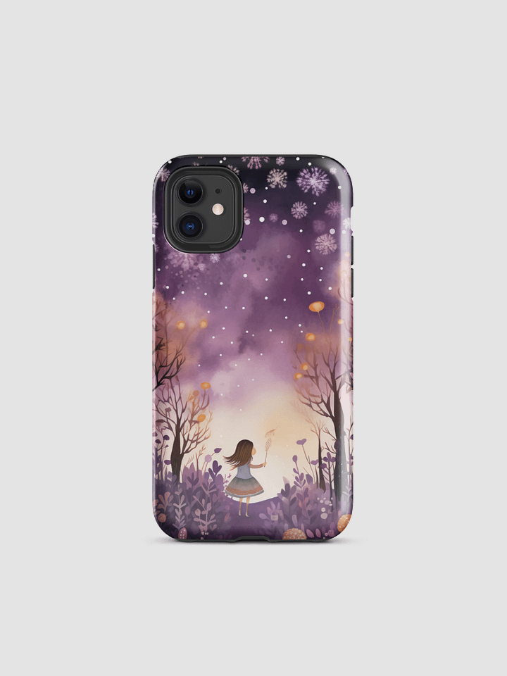 Watercolor girl Tough iPhone Case product image (1)