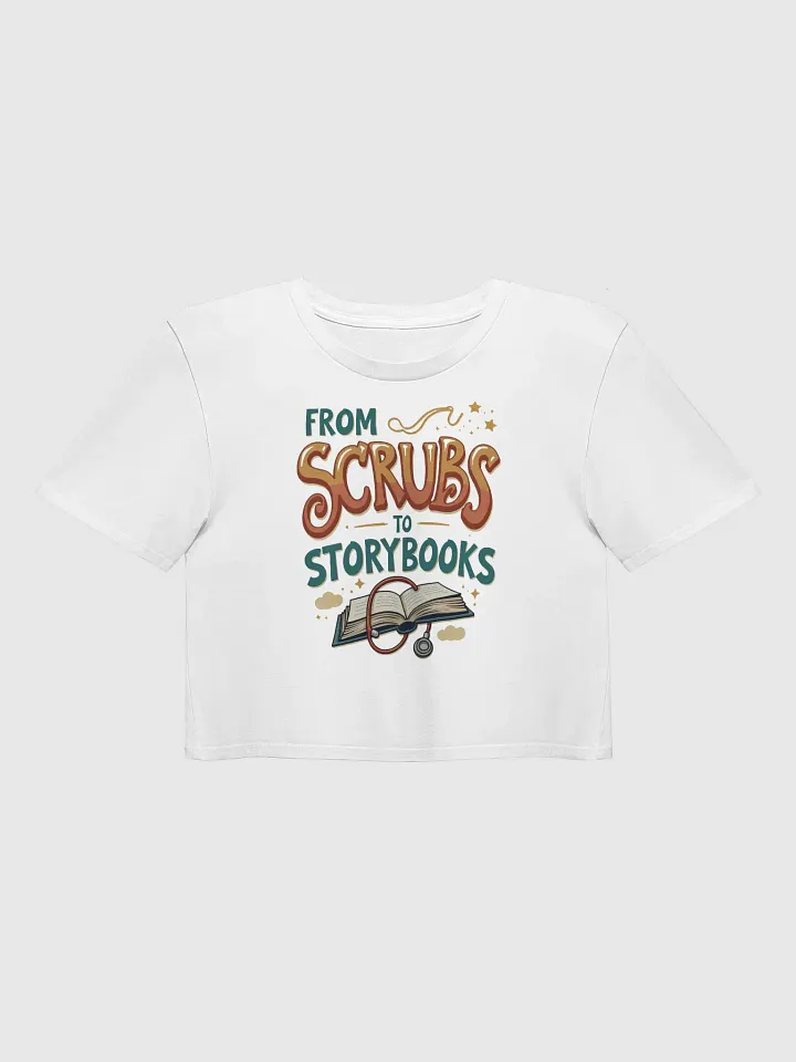 Scrubs to Storybooks Women's Crop Top product image (2)
