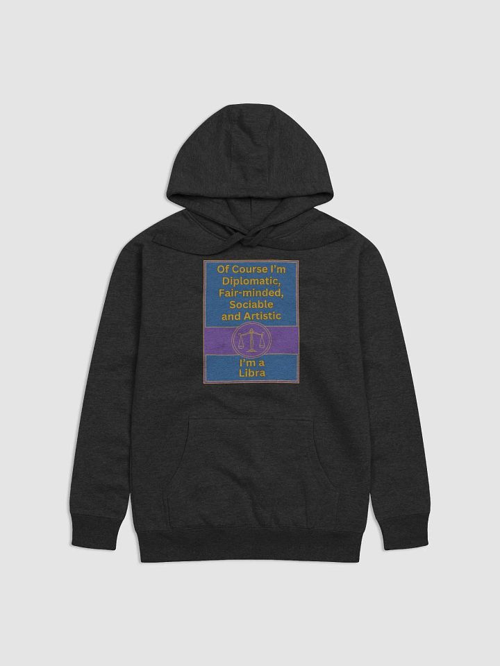 Of Course I’m Libra Zodiac Sign Hoodie, Zodiac Sign Vibes Hoodie, Libra Hoodie, Astrological Hoodie product image (1)