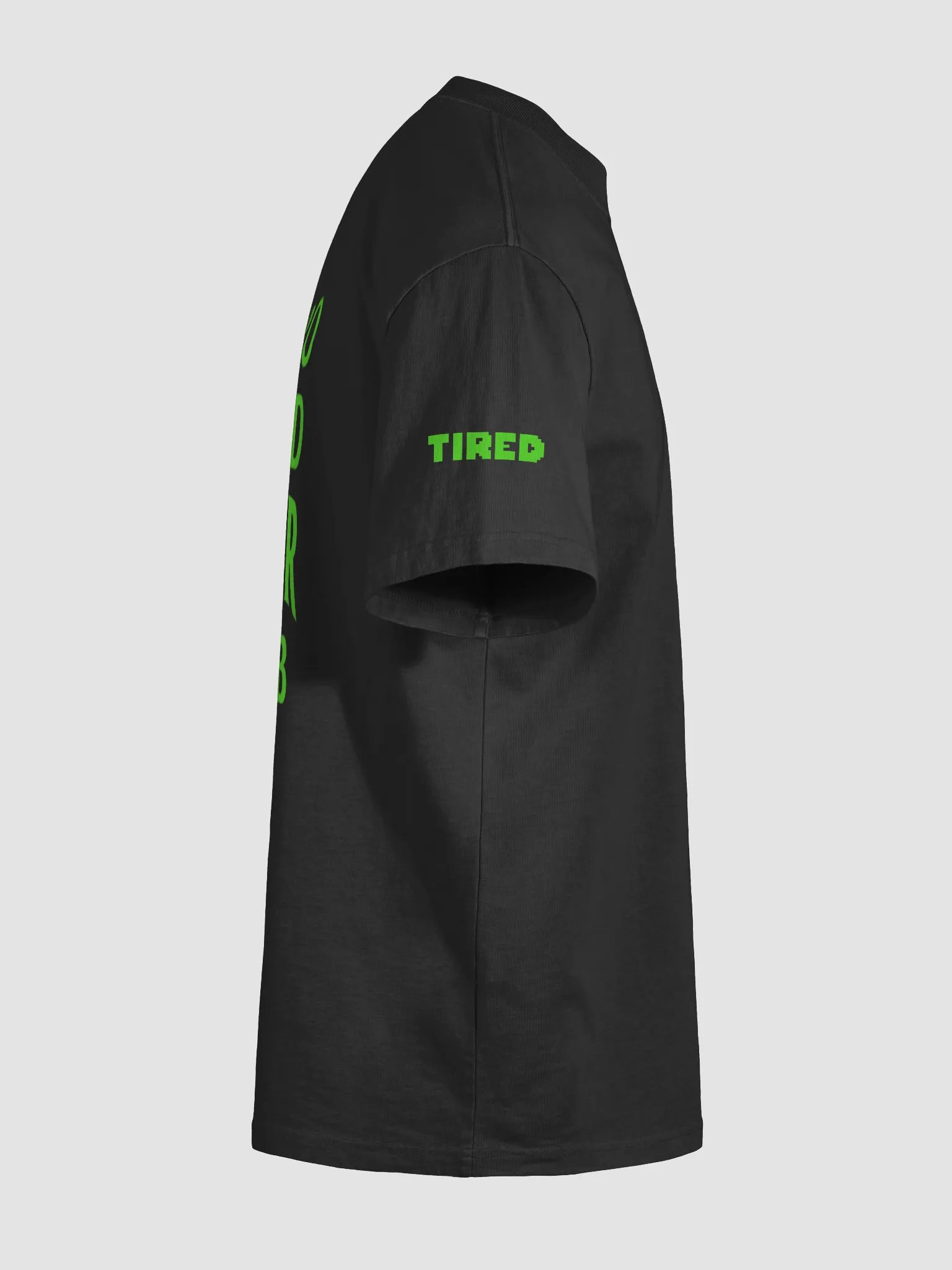 Introverted Streamer Club "Team Green" Oversized Tee product image (20)