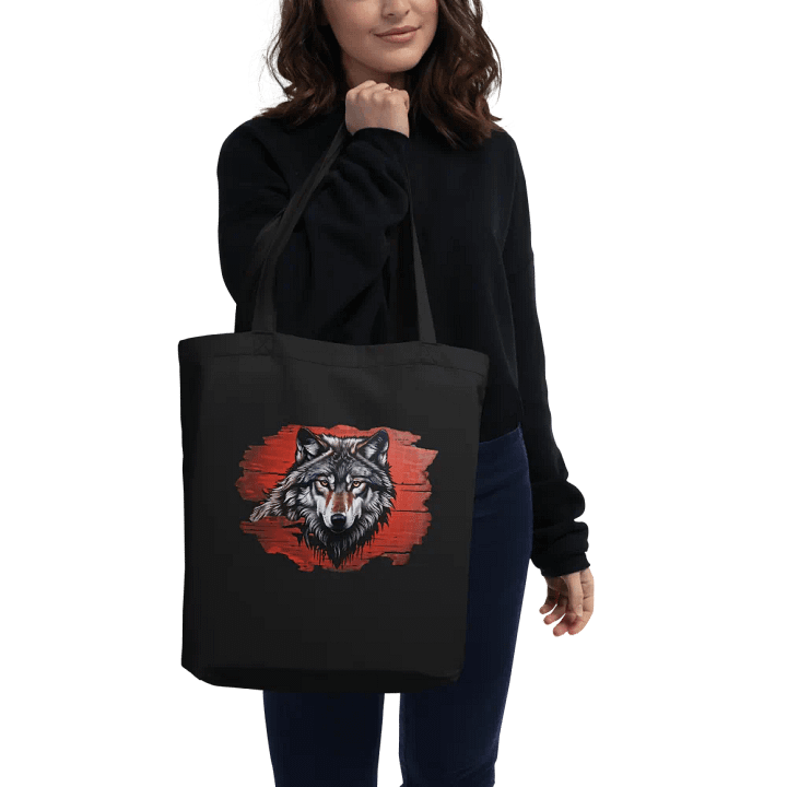 Eco-Friendly Tote Bag - Wolf product image (2)