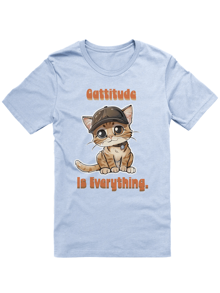 Cattitude Cap T-Shirt product image (1)