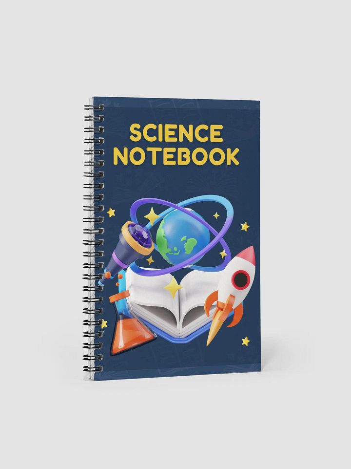 Cosmic Science Spiral Notebook product image (1)