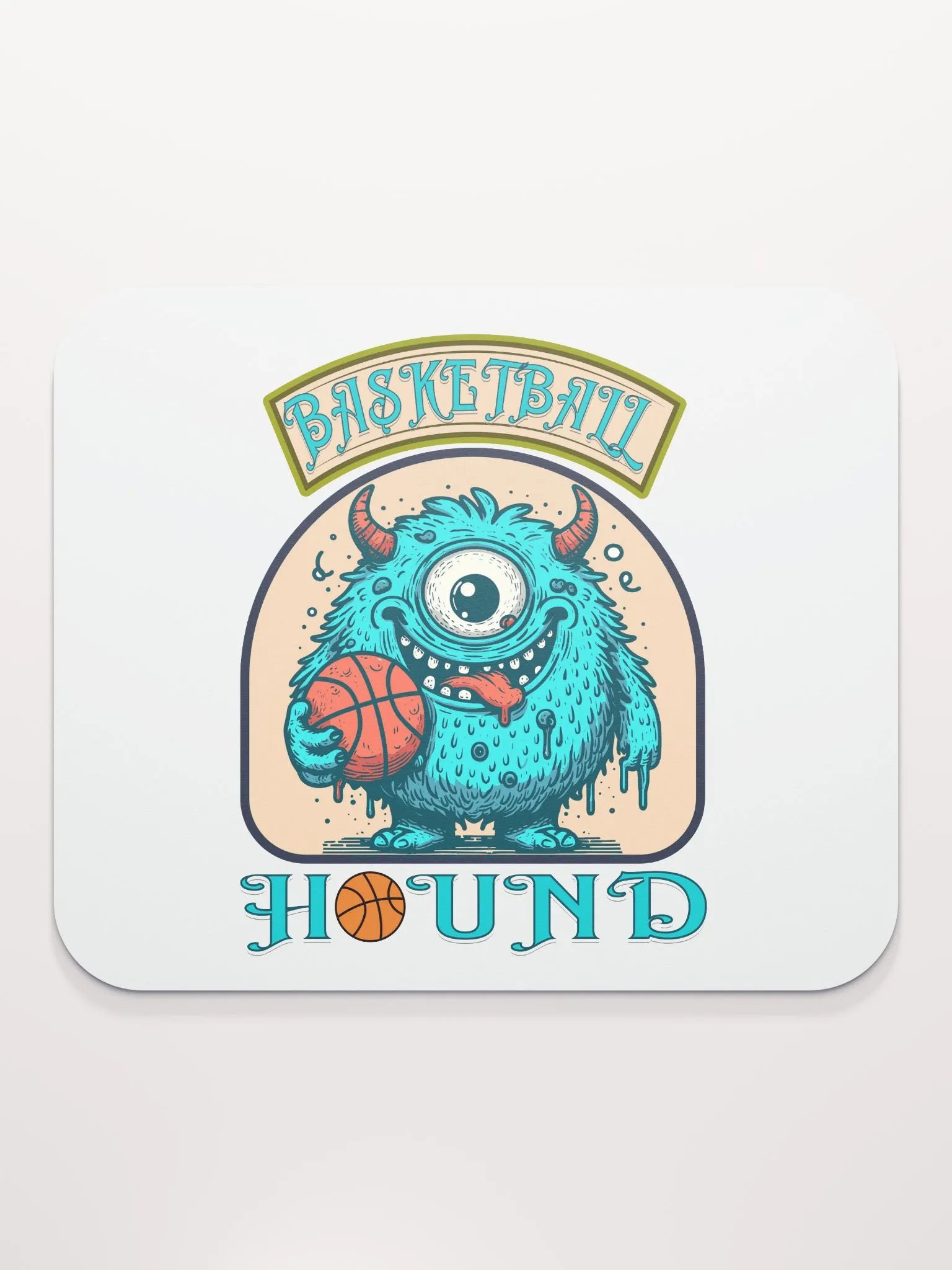Basketball Hound Monstrous Mouse Pad product image (2)