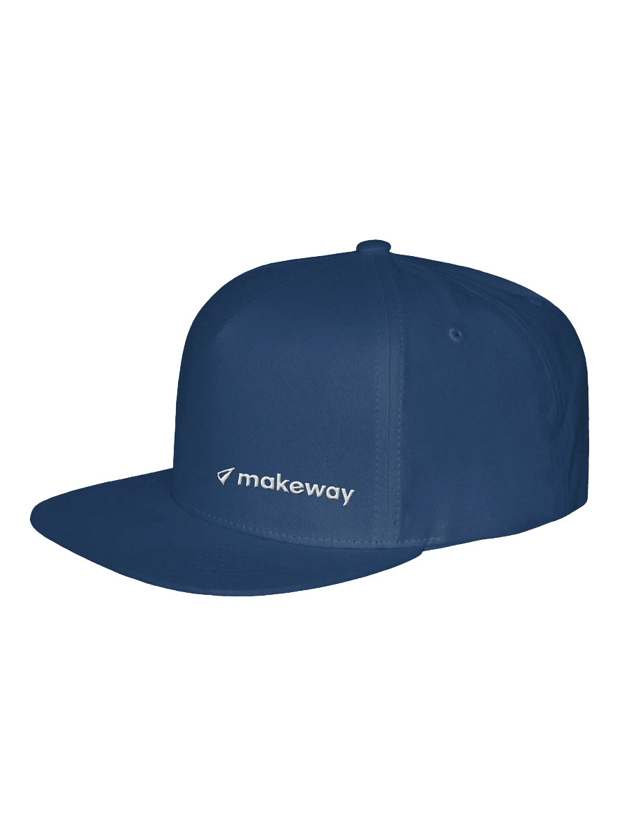 Makeway Snapback Cap: Dark Mode product image (11)