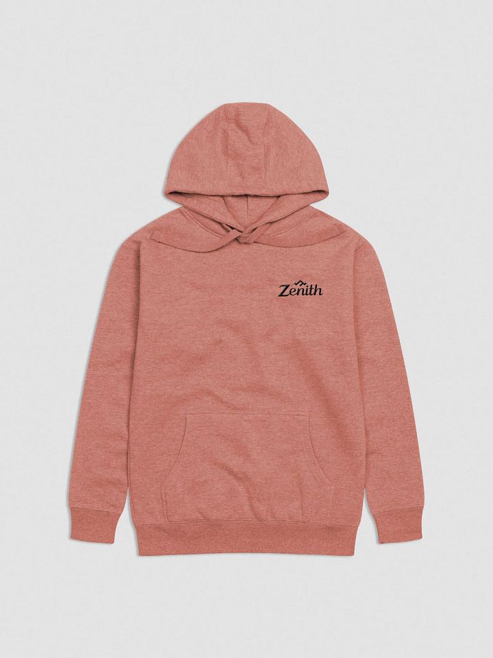 Zenith Unisex Premium Hoodie - Exclusive Mountain Design - TDSMusic product image (1)