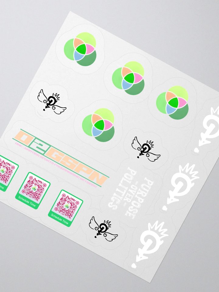 O2G System Sticker Sheet product image (6)