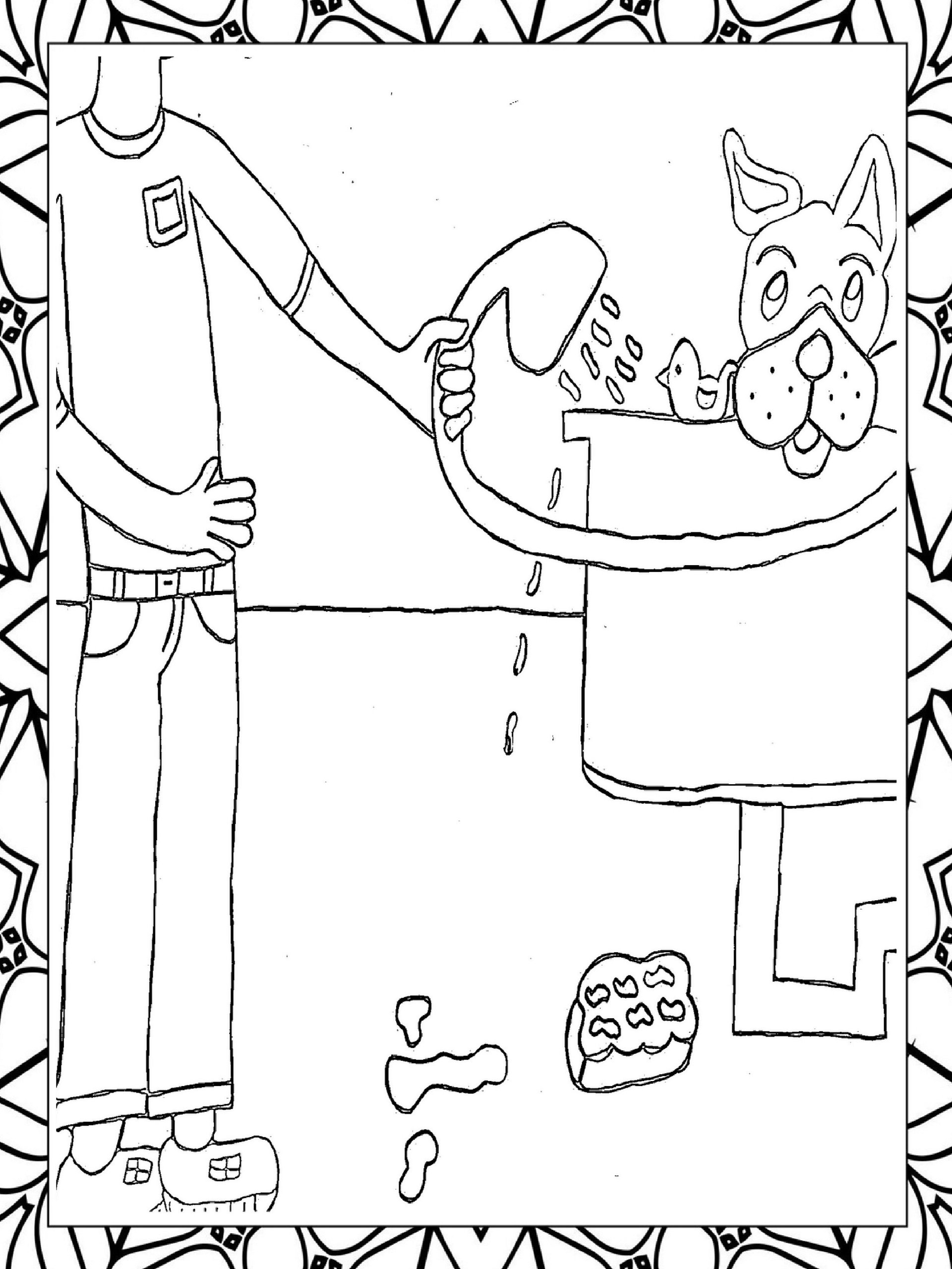 Maggy's Dog Day A Coloring Storybook for Girls product image (6)