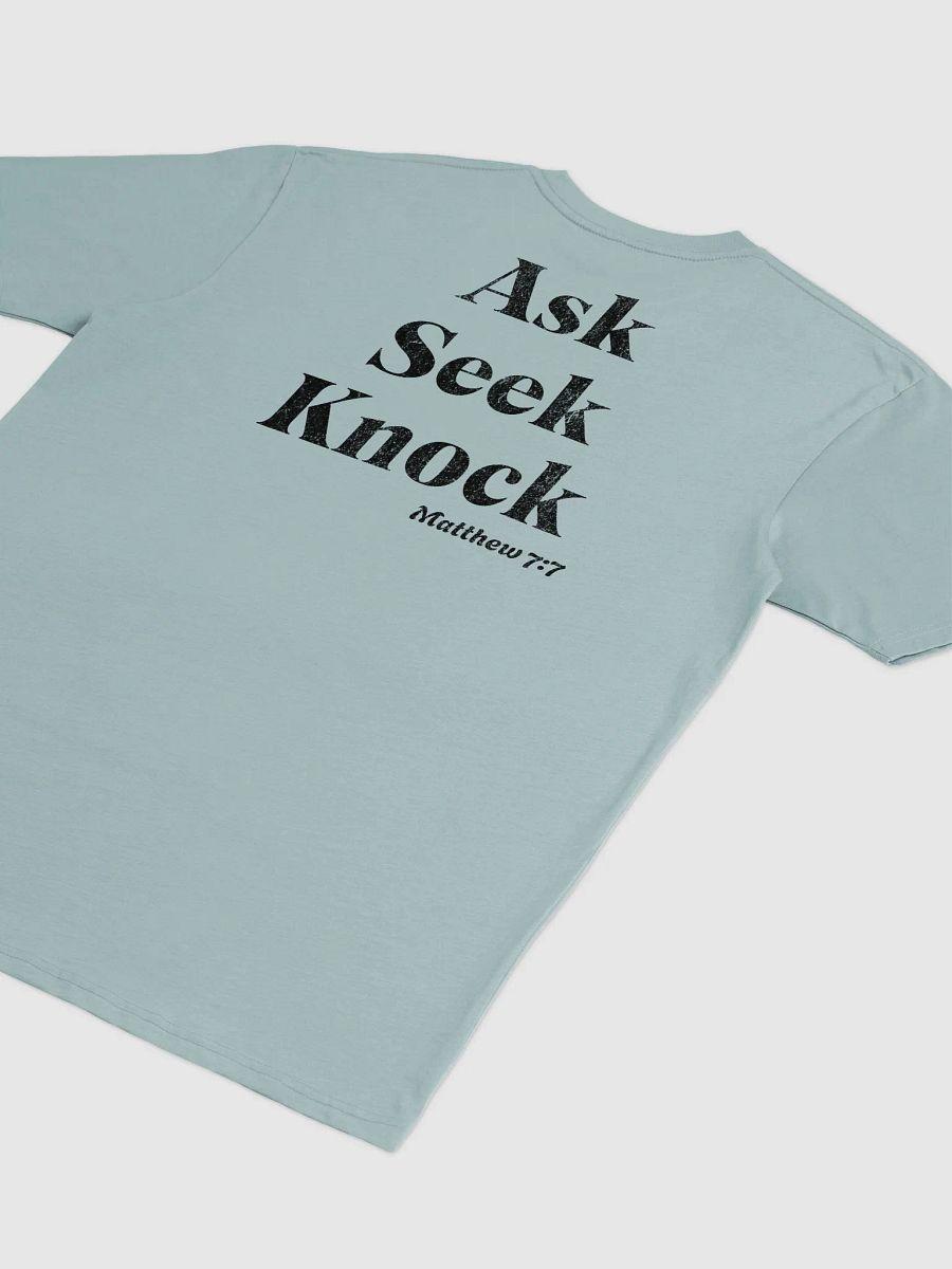 Ask ,Seek And Knock:Cotton Heritage Men's Premium Heavyweight product image (4)