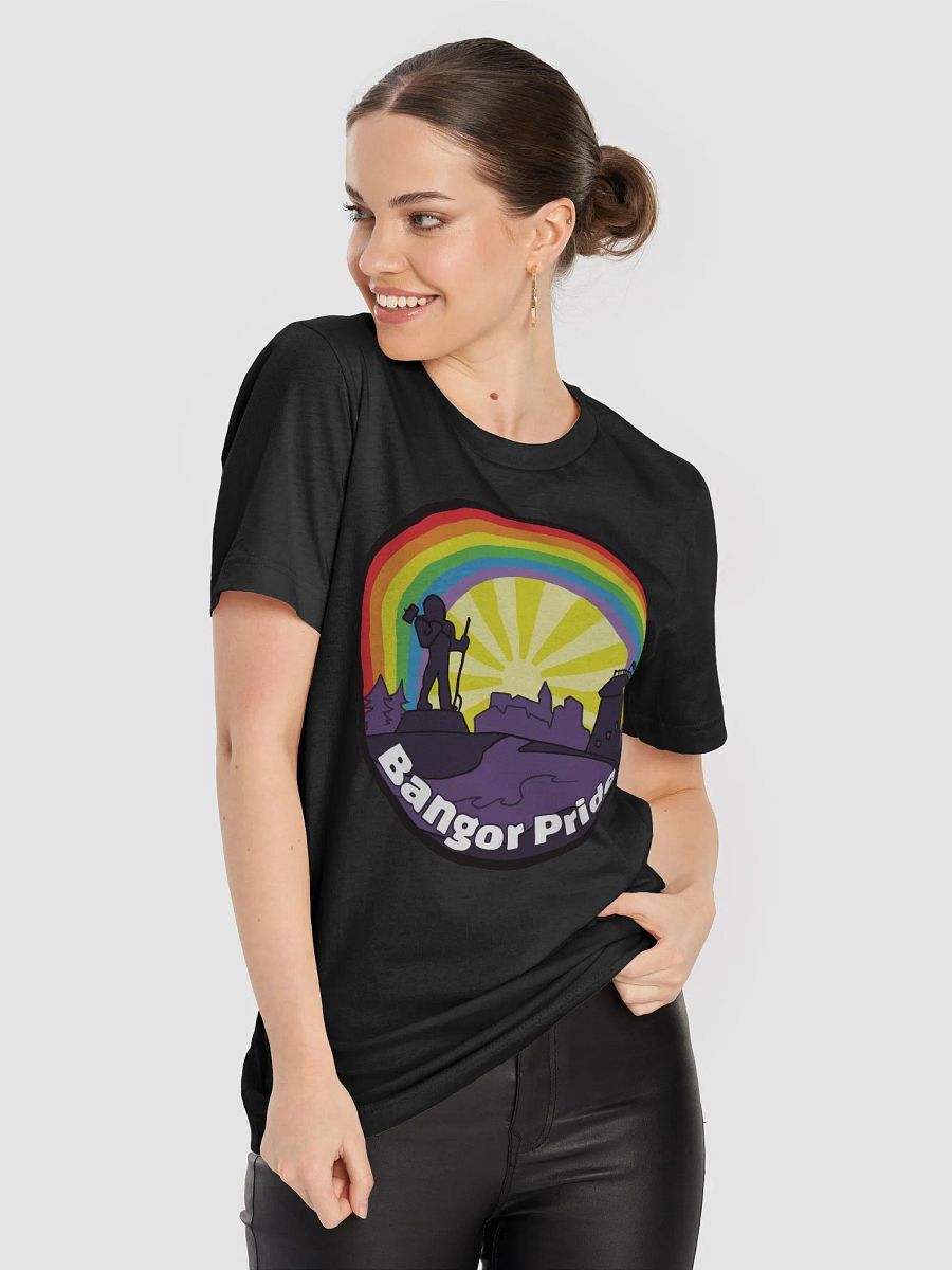 Bangor Pride Iconic T-Shirt by Bella Canvas product image (81)