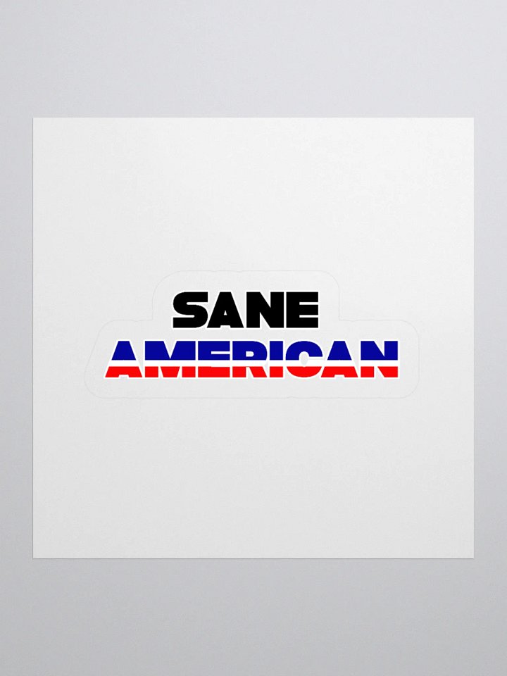 Sane American Sticker product image (2)