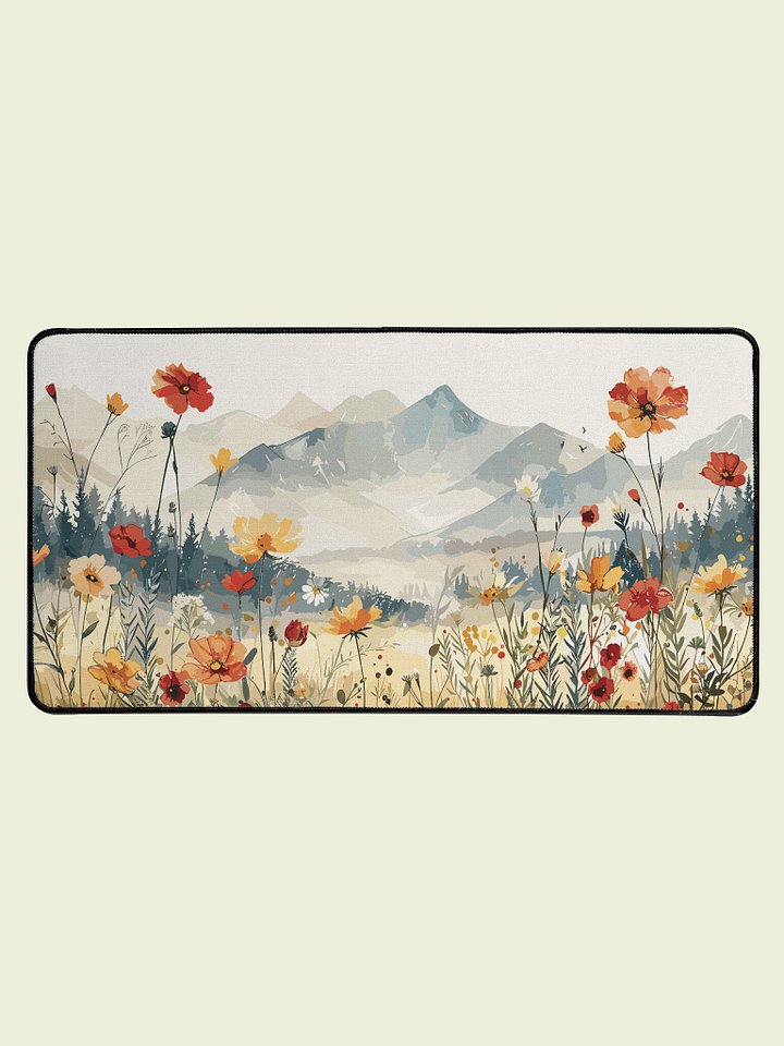 Wildflower Landscape Desk Mat product image (1)