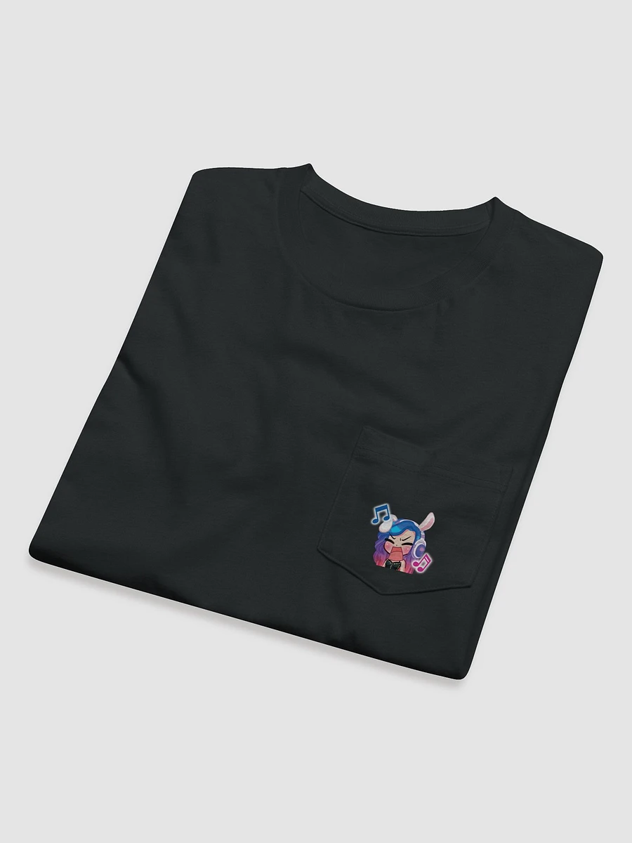 Mini-Rabbit Yelling on Your Chest - Jersey Pocket t-shirt product image (4)