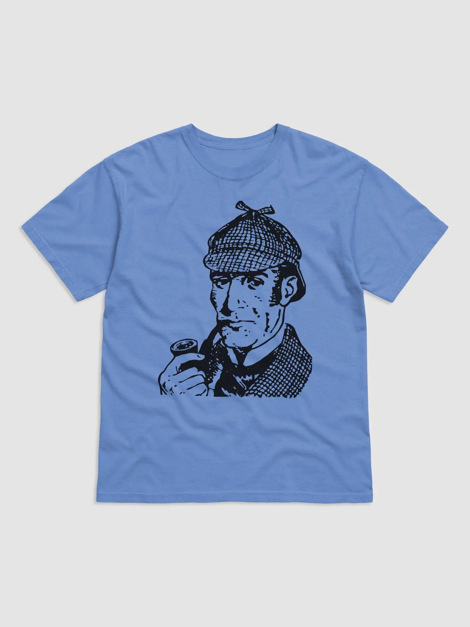Sherlock Holmes, fictional character hand drawn illustration product image (2)