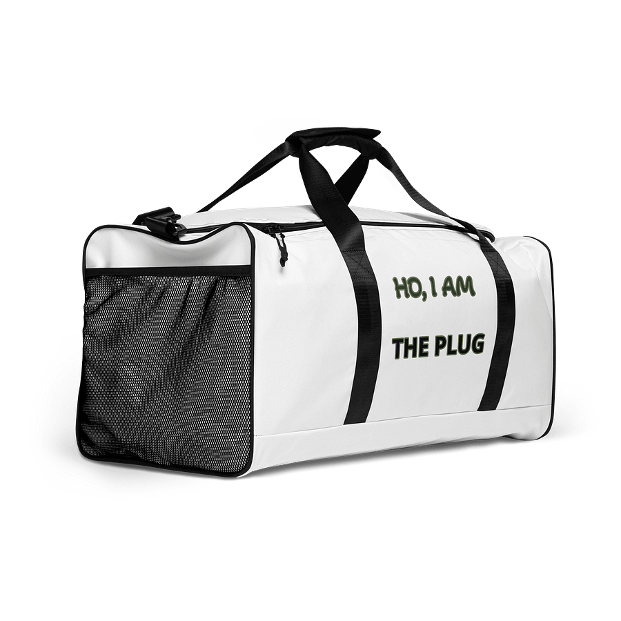 HO, I AM THE PLUG All-Over Duffle Bag product image (2)