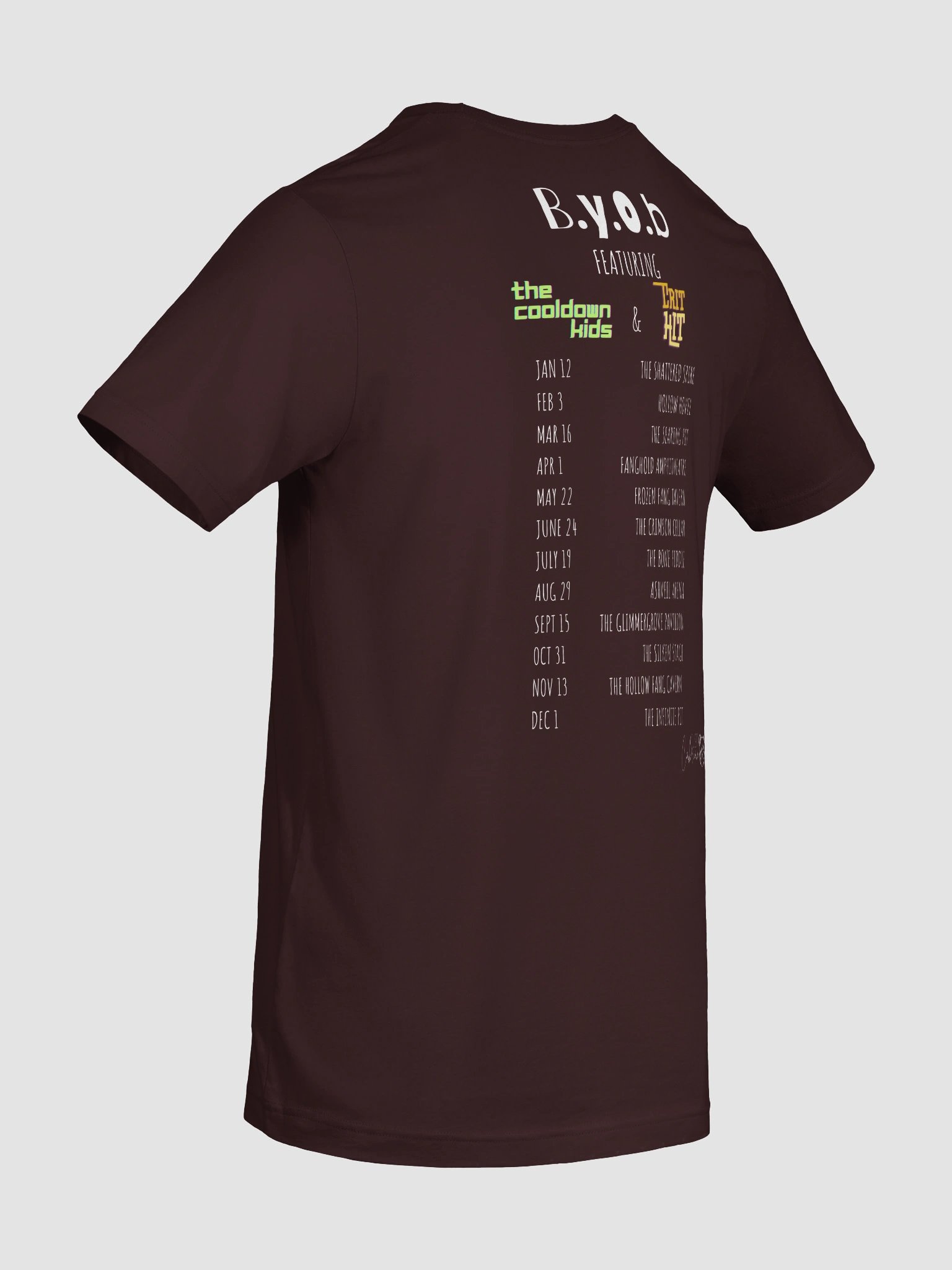 BYOB - Bring your own Buffs World Tour Tee product image (59)