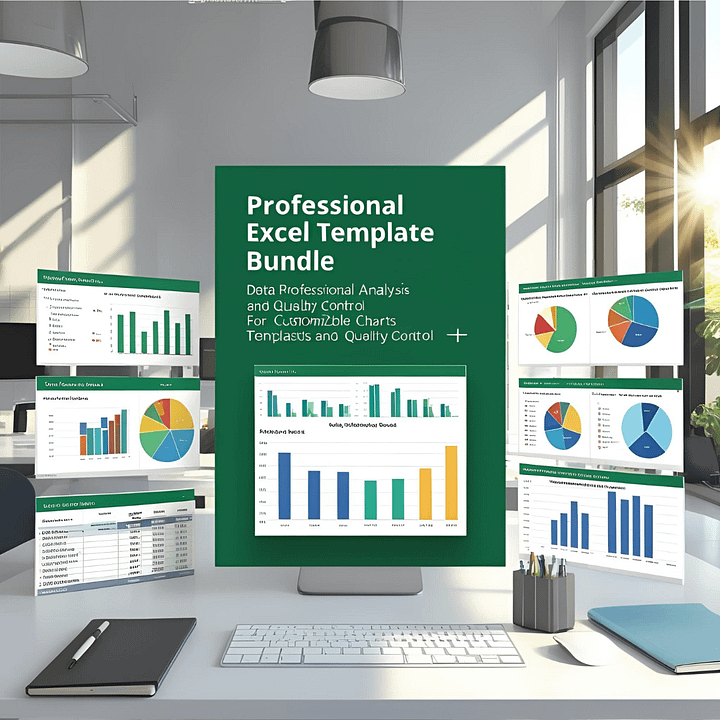 Data Analysis and Quality Control Excel Template Bundle product image (1)