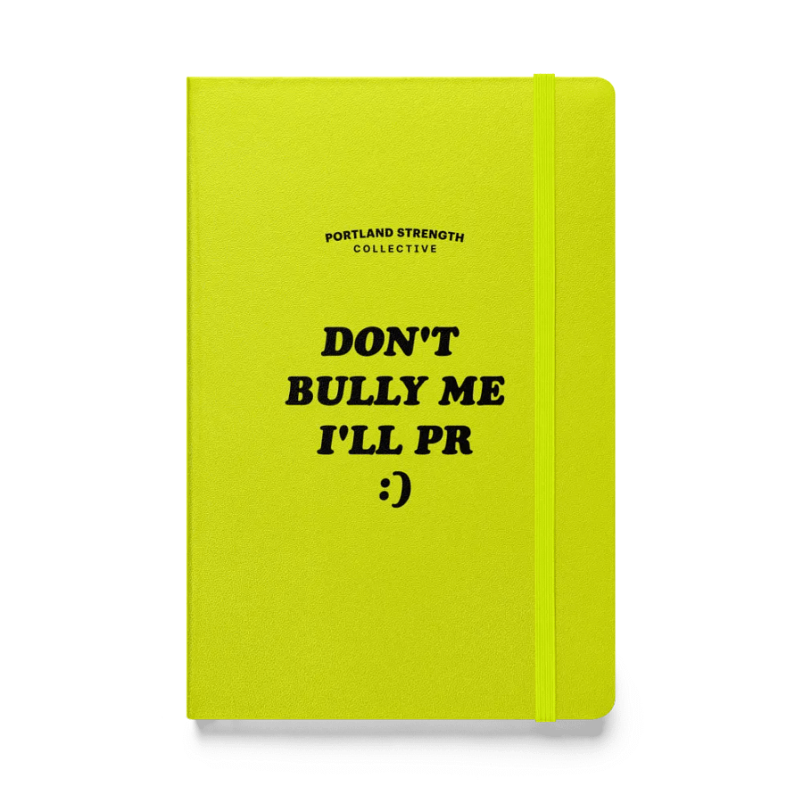 "Don't Bully Me" Gym Notebook product image (5)