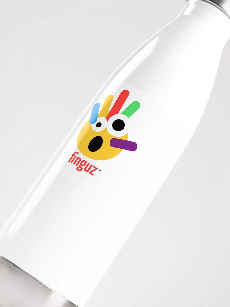 Finguz Logo Stainless Steel Water Bottle product image (5)