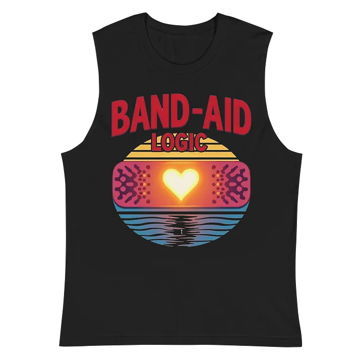 Heartfelt Band-Aid Logic Muscle Tank product image (3)