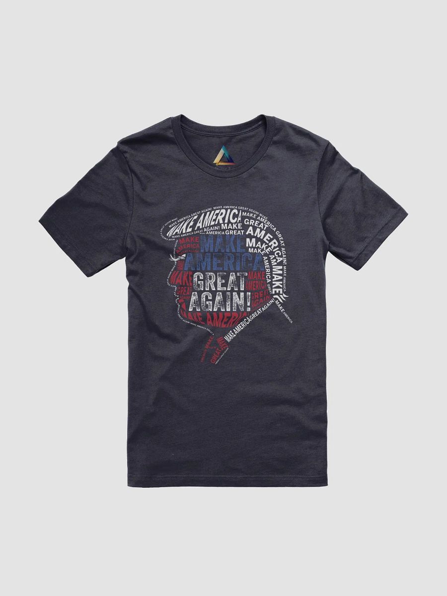 MAKE AMERICA GREAT AGAIN - Trump Silhouette Patriotic T-Shirt product image (1)