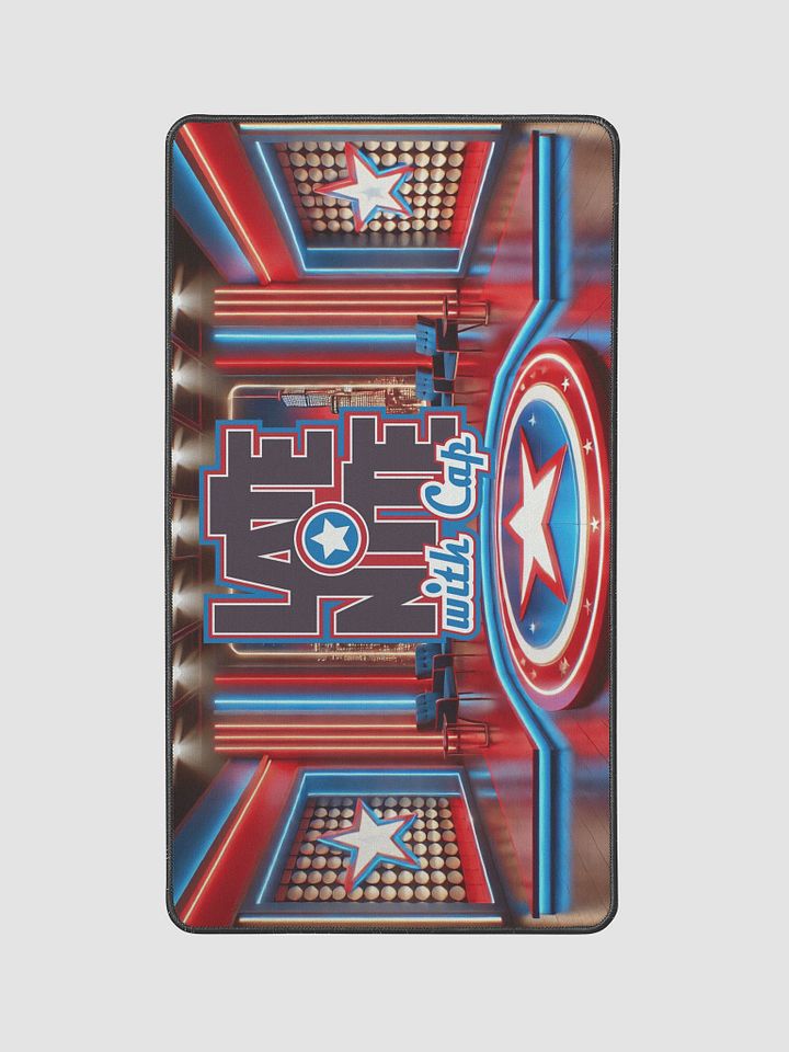 Late Night with Cap Desk Mat - 12"x22" product image (2)
